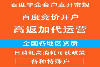竞价开户推广案例实战技巧分享